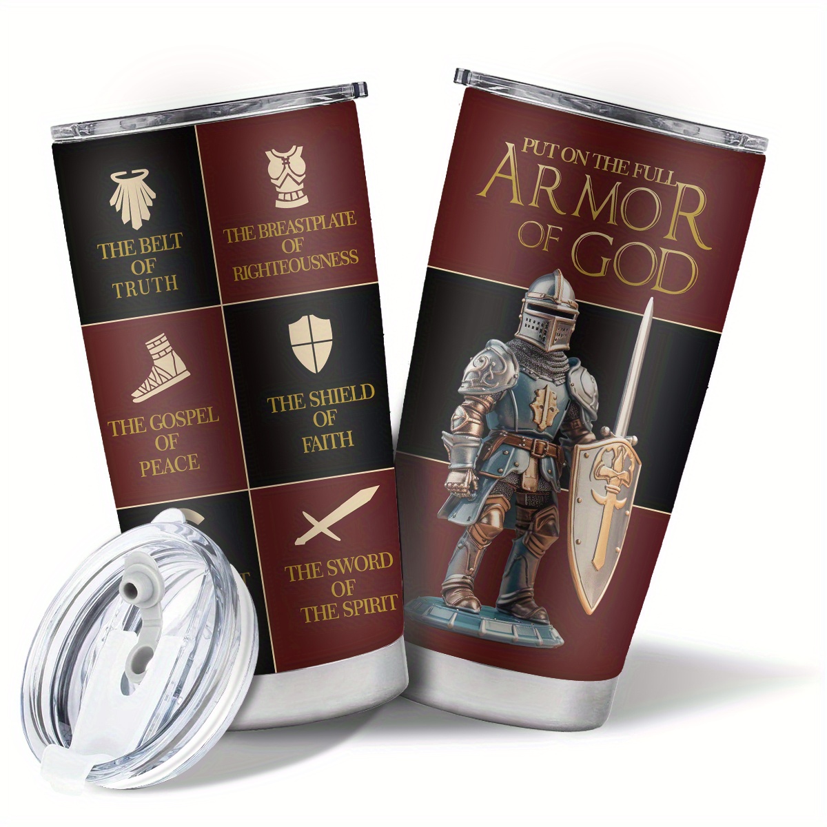 1pc gifts for men women religious gifts ideas fathers day christmas gifts birthday gifts for men gifts coffee mug of god stainless steel tumbler 20oz details 4