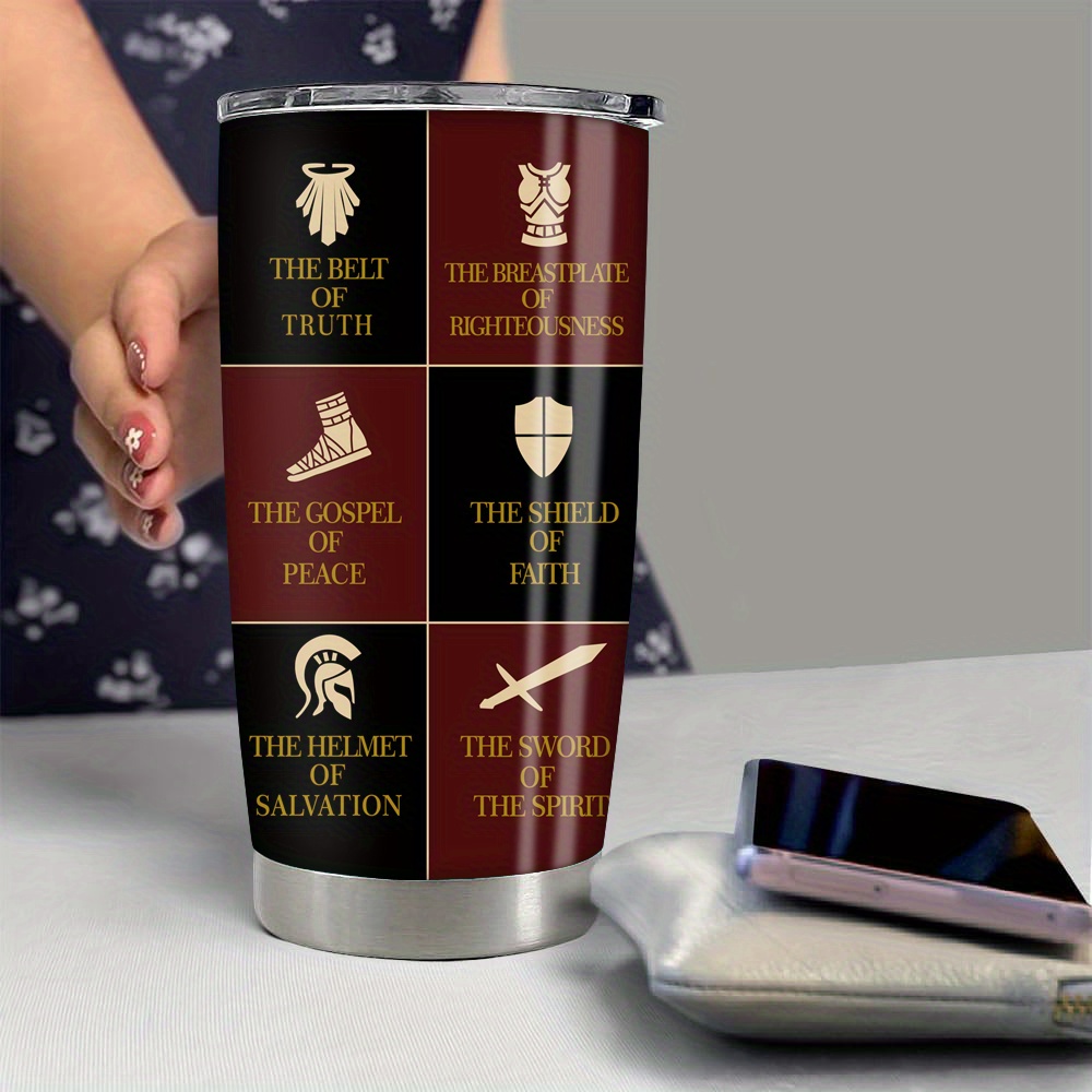 1pc gifts for men women religious gifts ideas fathers day christmas gifts birthday gifts for men gifts coffee mug of god stainless steel tumbler 20oz details 5