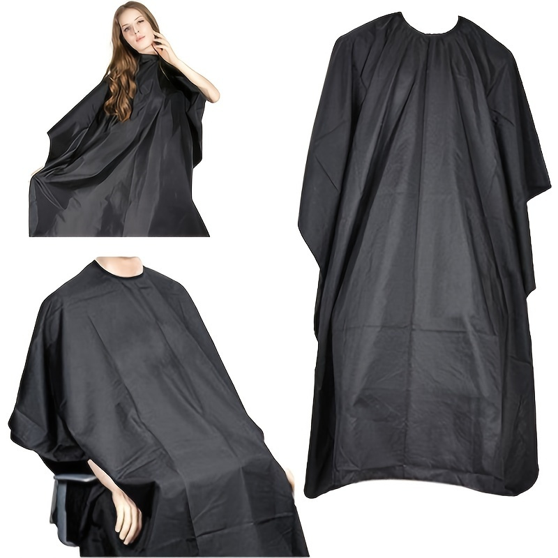 

1pc Waterproof Haircut Wrap, Hair Cutting Cape, Barber Hairdressing Gown Cape For Hair Cutting