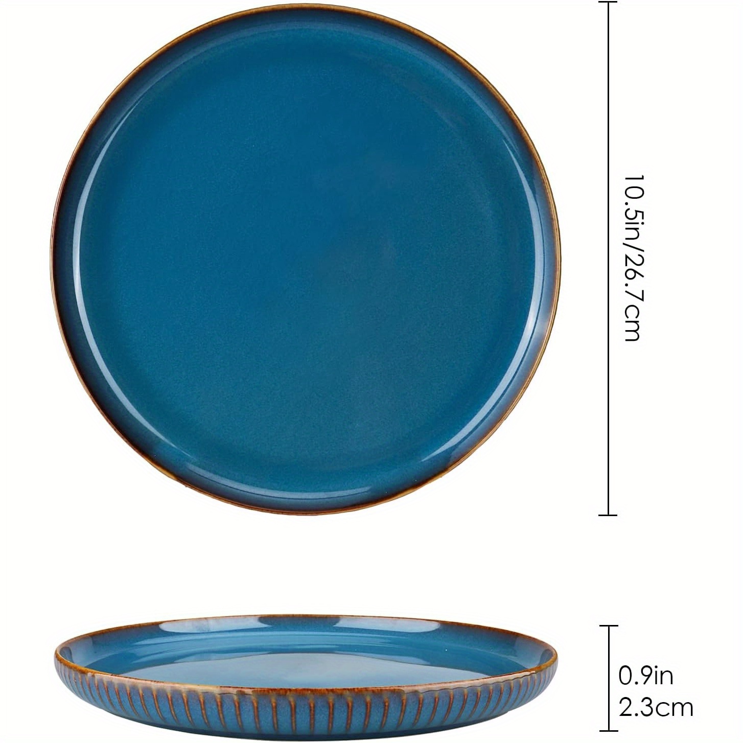 Blue Dinner Plates - Temu