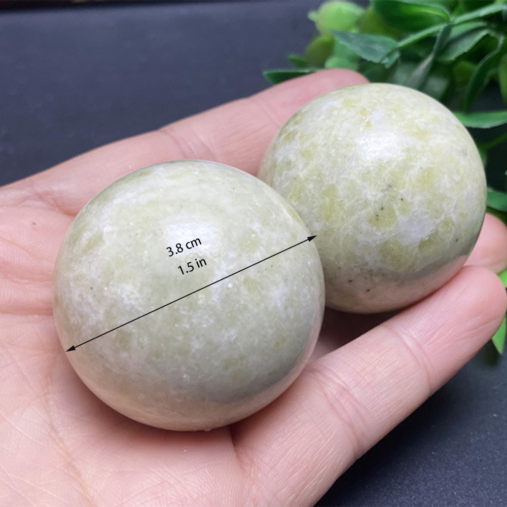 Natural Blue Tianyu Jade Fitness Balls Small Hand Exercise - Temu