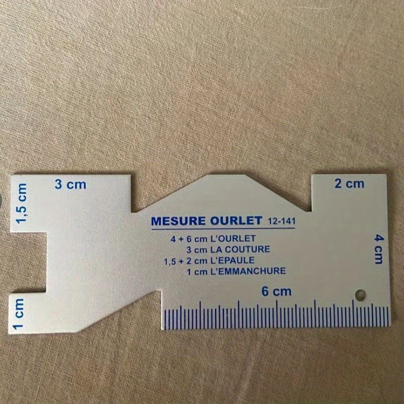 1pc Fabric Marker Tailor Chalk And Sewing Measuring Gauge Quilting Rulers Tailor Craft Sewing Accessories