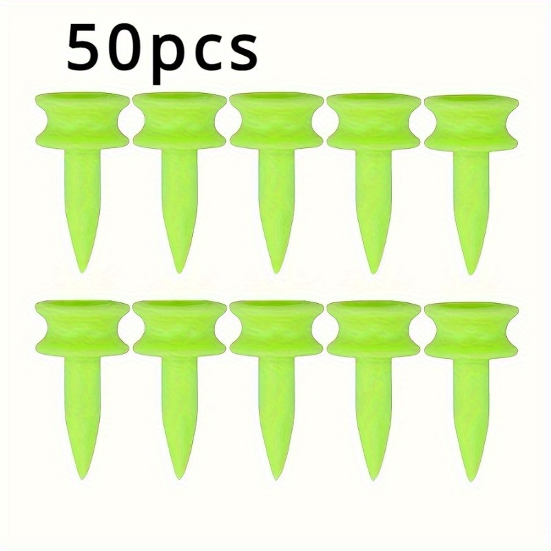 

50pcs Plastic Golf Tees, Golf Accessories