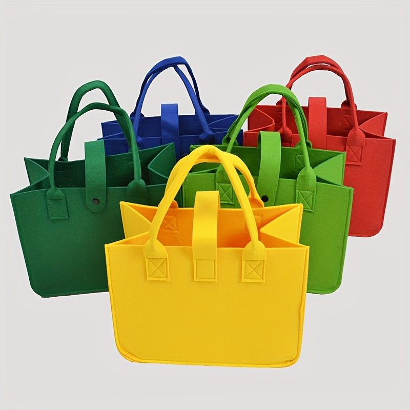 

Felt Bag, Travel Bag, Mom Handbag, Large Capacity Shopping Bag, Party Gift Bag, Storage Bag