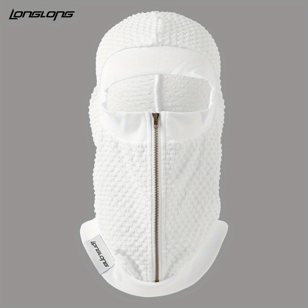 【IMPORT】white braid ski mask balaclava IMPORT】white braid ski mask balaclava ZX Balaclava Evo V2