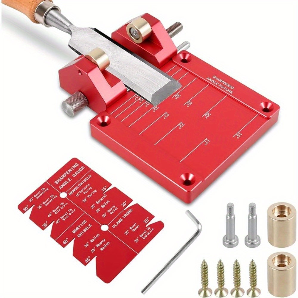 E-shop Werkzeug für Schleifleisten, ein Set zum Schärfen von Schlagstücken aus Aluminiumlegierung, mit einer einstellbaren