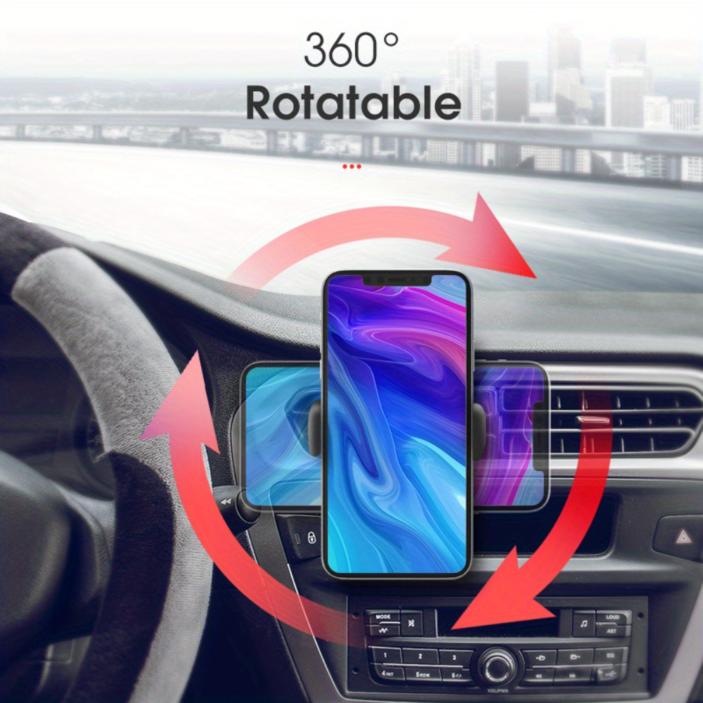 

Universal Cellphone Holder Car Air Outlet Mount Clip For Mobile Phone Holder Abs Car Mount Phone Support Interior Accessories