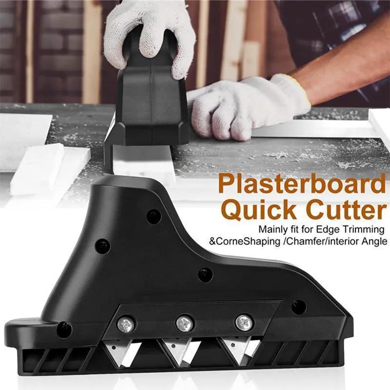 1pc heavy duty plasterboard cutter cut edge chamfer professional drywall gypsum board woodworking trimmer tool ergonomic grip for precise 45 angled cuts ideal for contractors diy projects plumbing electrical durable construction for plasterboard cutting tools plumbing and electrical work sturdy Product details 0