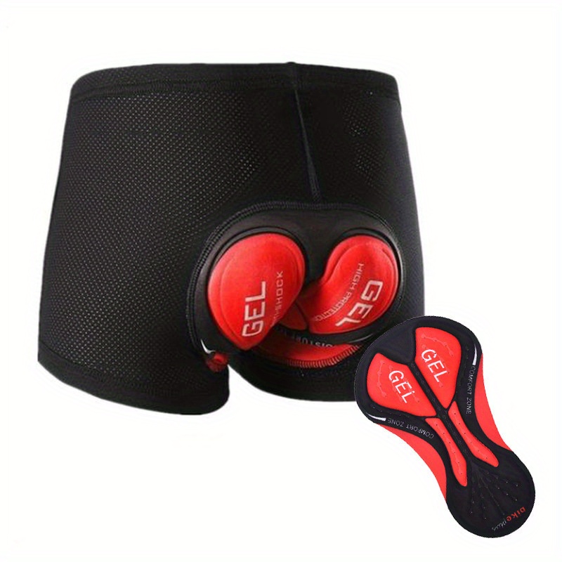 

1pc Cycling Shorts 3d Gel Pad, Breathable Bike Riding Comfort Cushion, Diy Shorts Padding Insert For Outdoor Activities
