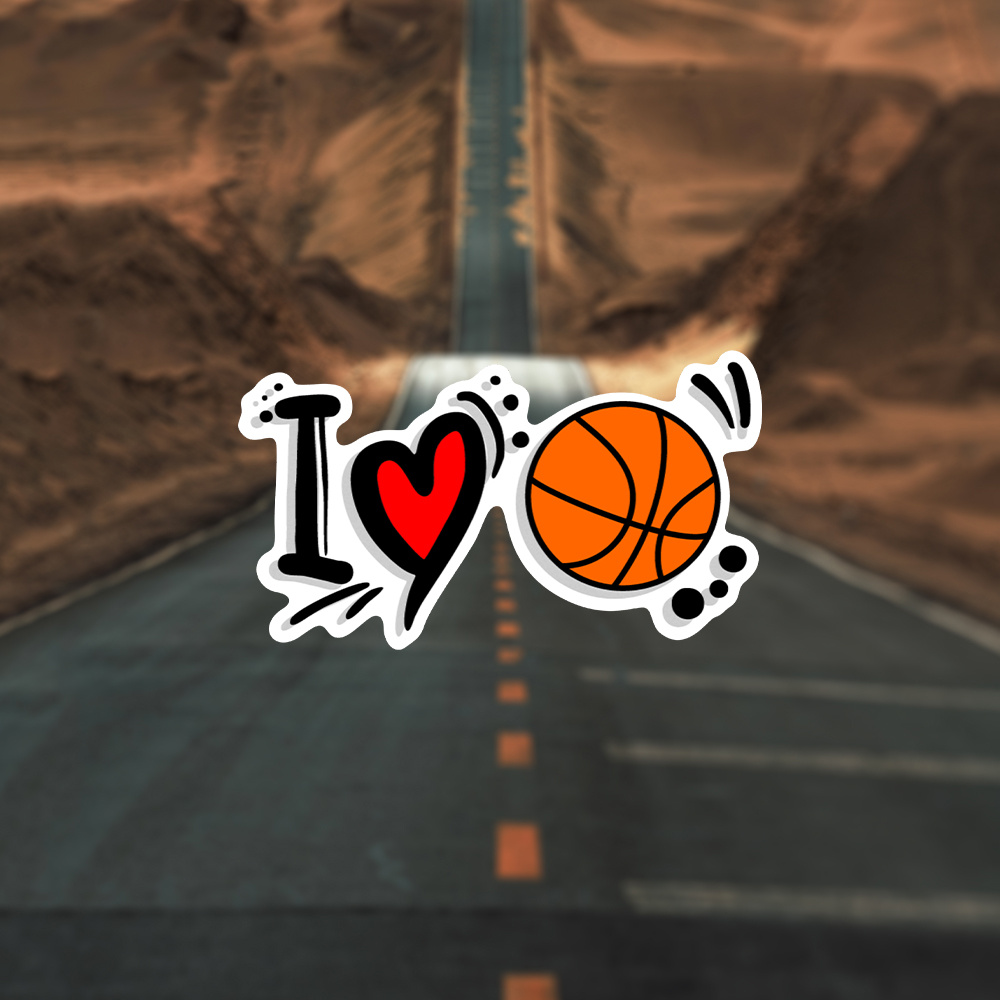 

I Love Basketball Slogans Bumper Stickers
