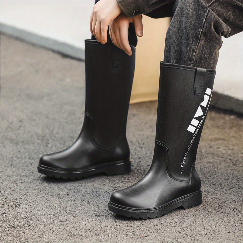 Rubber Boots For Men - Temu