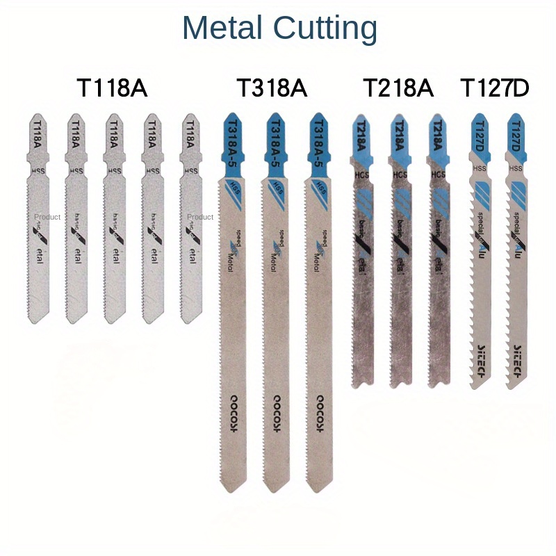 48 adet, Ahşap, Plastik, Yumuşak Metal Kesmek İçin Eğimli Testere Metal İnce Diş Orta Diş Testere Bıçağı