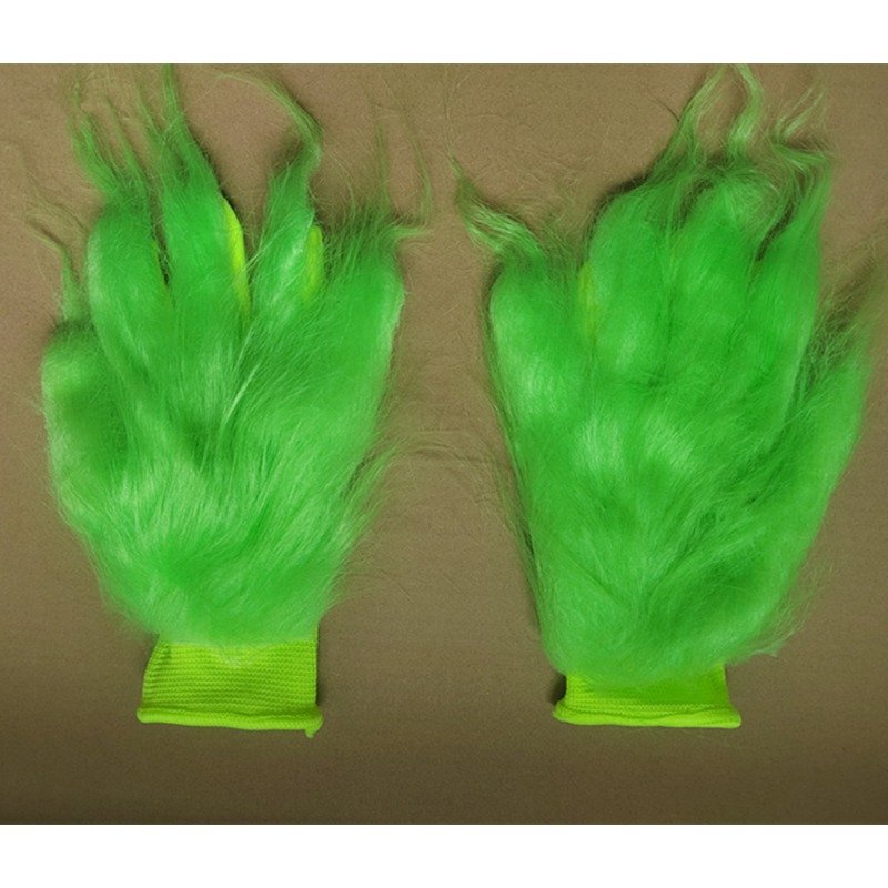 

2pcs, Gloves, Fluffy Gloves, Mardi Halloween Photo Props, Larp Party Supplies, Accessories