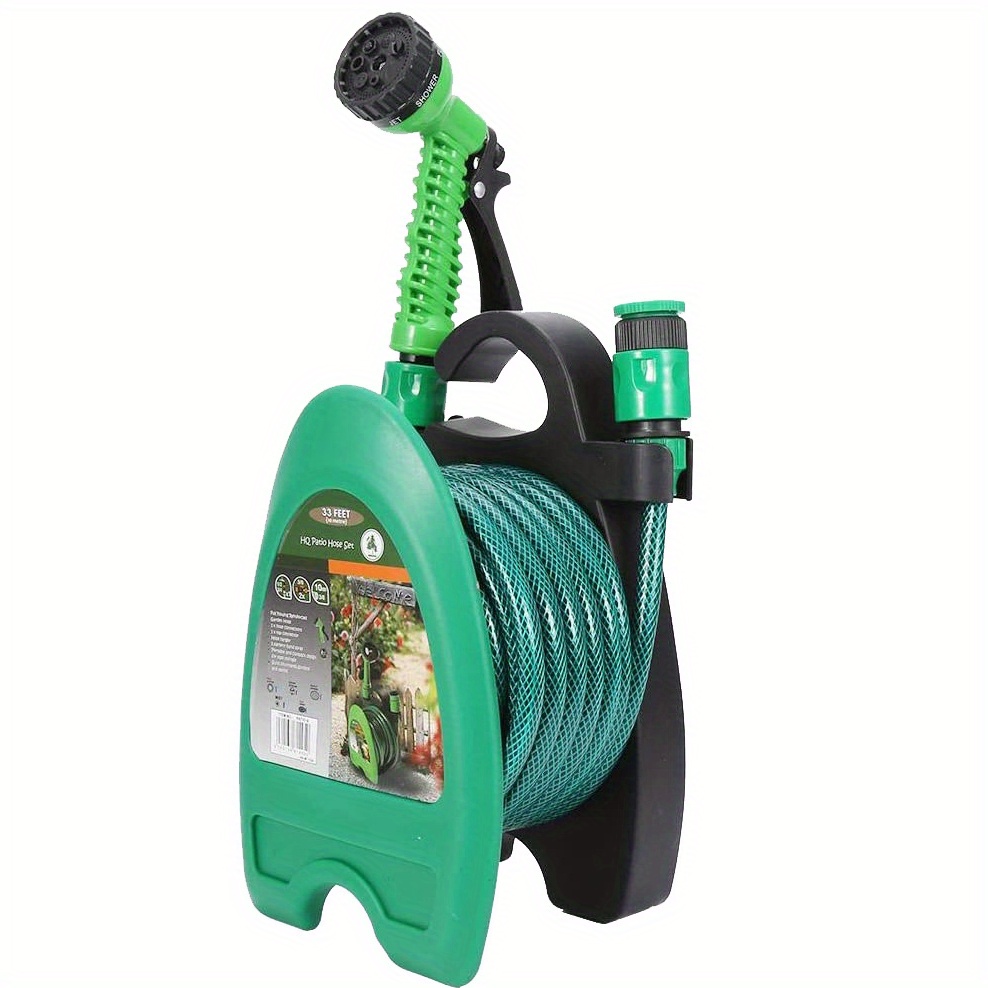 Retractable Garden Hose Reel + Wall Mounted Hose Reel With - Temu Canada