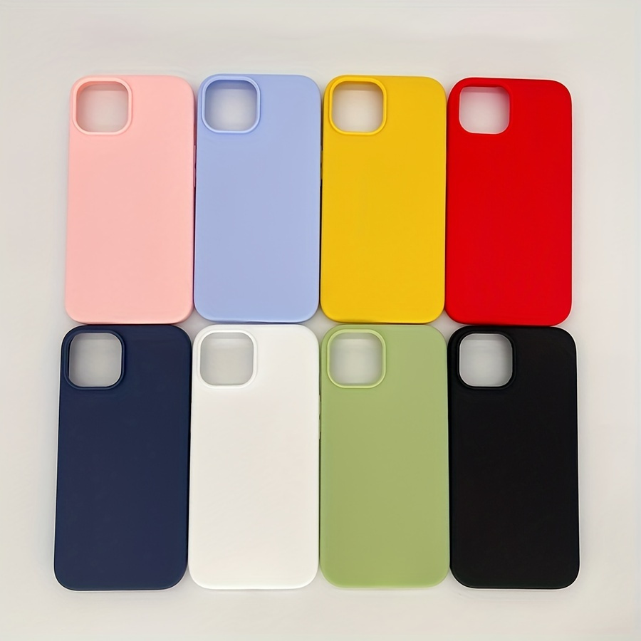 

Coque de téléphone en TPU unie, avec une couverture arrière de protection, adaptée pour iPhone 11/13/13 Pro Max