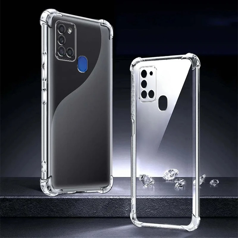 Back Cover Clear Phone Case Samsung A21s Soft Case Clear Case