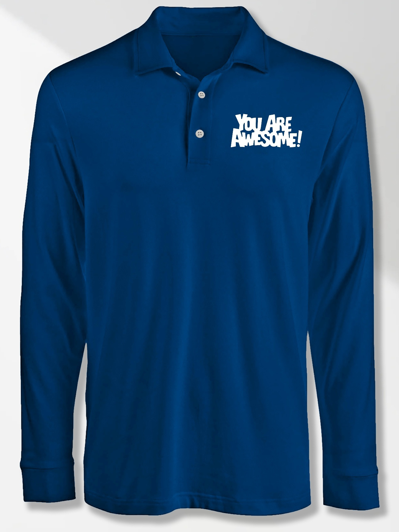 Plus size men s awesome alphabet print long sleeve golf temu ireland