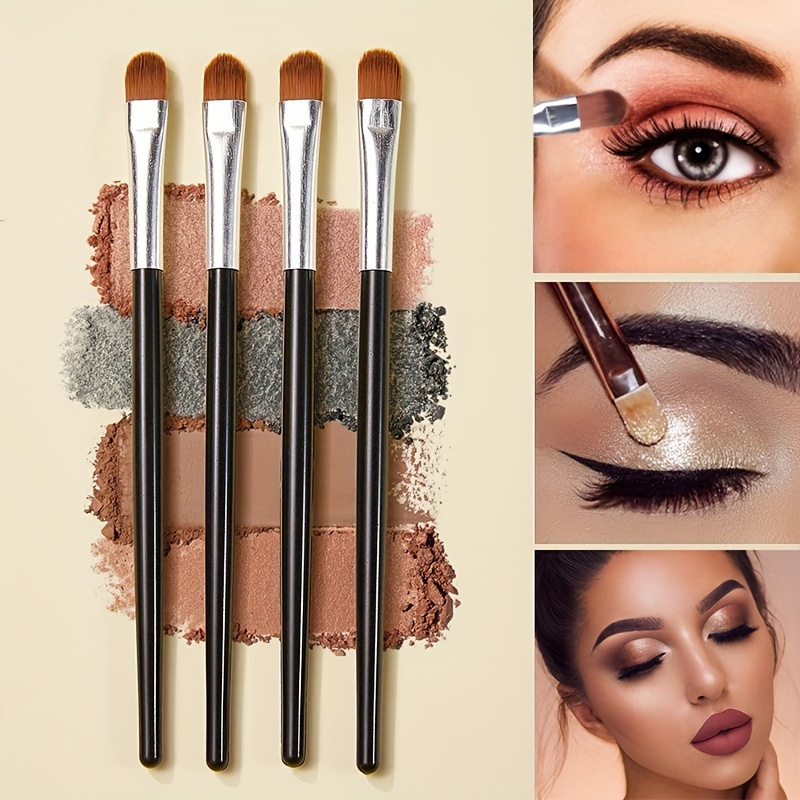 Maquillaje Profesional Brocha Para Difuminar Lapiz De Ojos Kit De