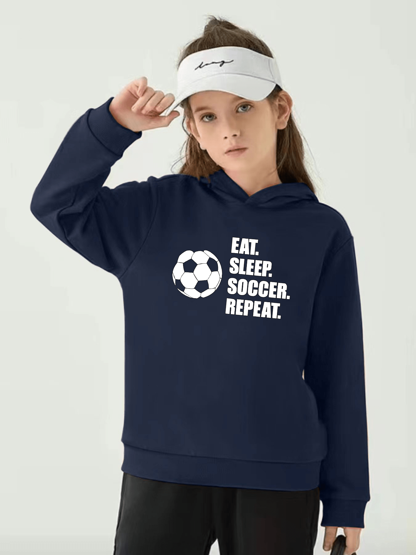 Peuter meisjes winter lange mouwen hoodie sweatshirt outwear voor kinderen kleding Sweet Lions Prints Ski pullover heren, blauw, 4-5 Jaar