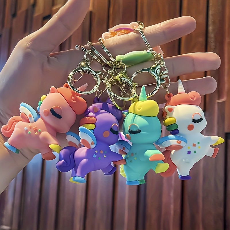 Dinosaur Plush Doll Toys Keychain Cute Stuffed Animal Key Chain Backpack Pendant for Gift Girls,Temu