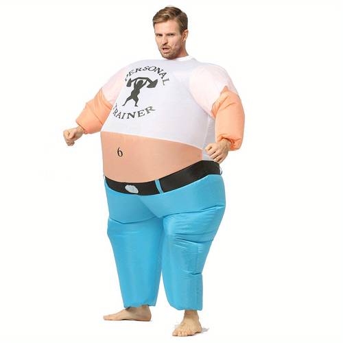 inflatable costume for inflatable workout outfit shoulder press design suitable for adults