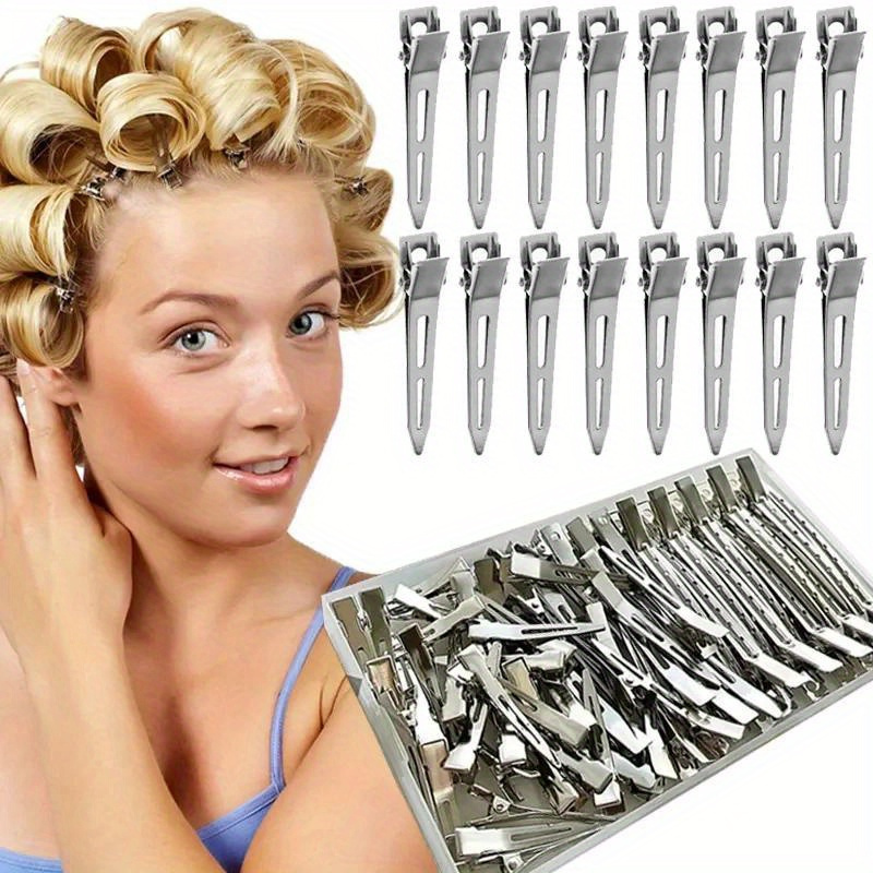 

30pcs/set Metal Hair Clips Hair Root Fluffy Clips Professional Barber Salon Hair Styling Clips