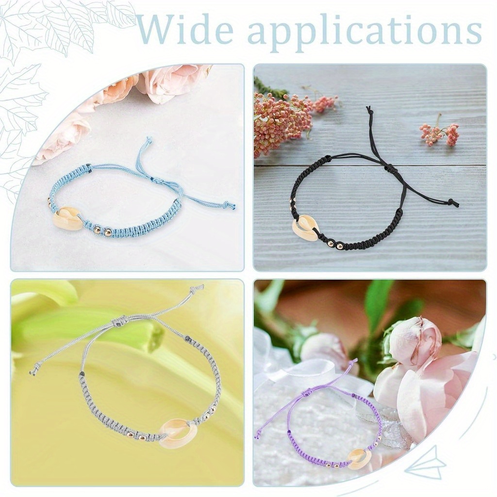 12 Sets DIY Shell Bracelets Kit Beach Shell Bracelet Anklet Sets for  Women Summer Handmade Seashell Bracelet Ankle Bracelet Adjustable