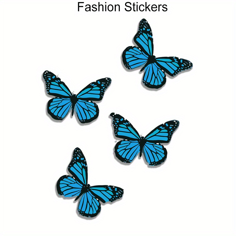 

Aesthetic Butterfly S Car Sticker For Laptop Bottle Truck Phone Motorcycle Van Suv Vehicle Paint Window Wall Cup Fishing Boat Skateboard Decals Automobile Accessories