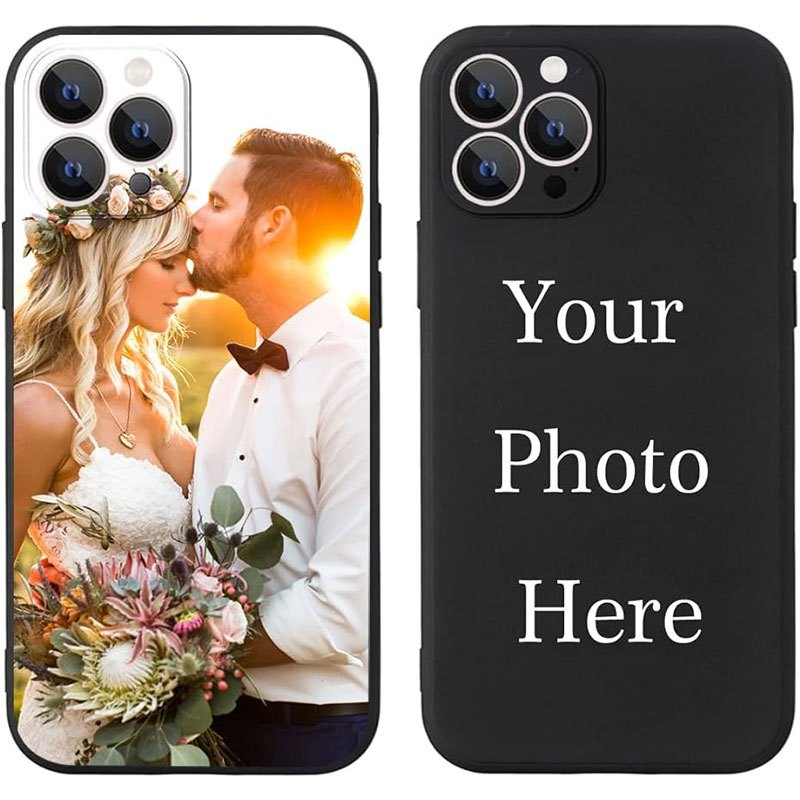 

Custom Pictures Phone Case For Iphone 15/11/12/13/14 Pro Max, Personalized Phone Cases, Customized Photo Tpu Cover For Birthday Family Valentine