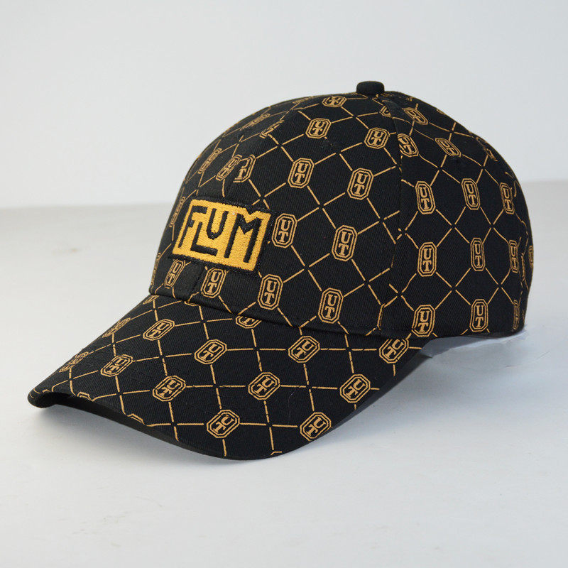 

Fashionable " Fumi " Branded Baseball Cap, Uv Protection Stylish Pattern Adjustable Strap Trendy Sports Hat, For Outdoors
