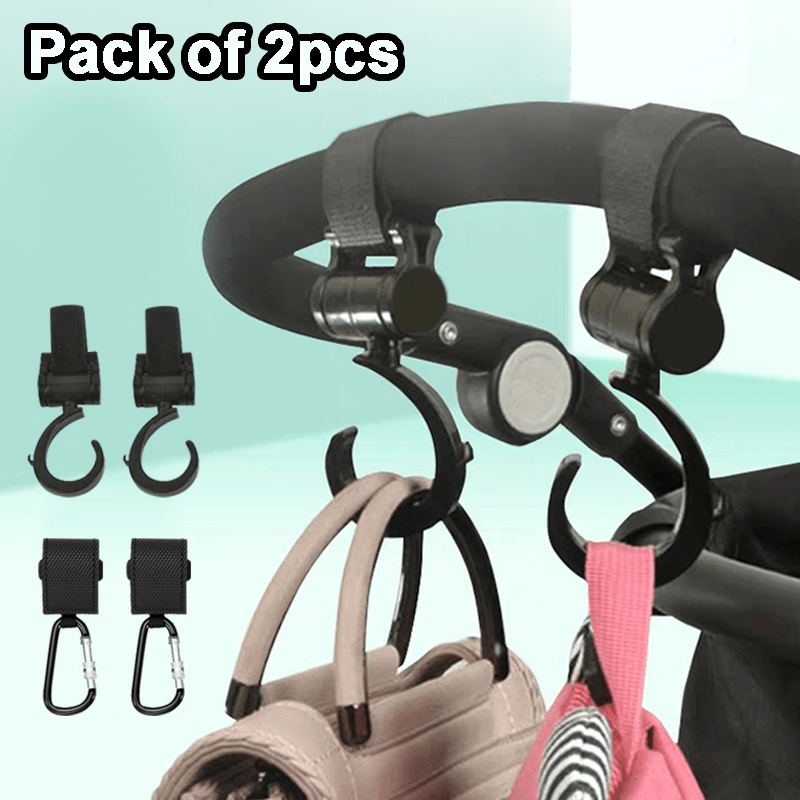 Baby Stroller Hook Large Hook Eva Handle Large Carabiner - Temu