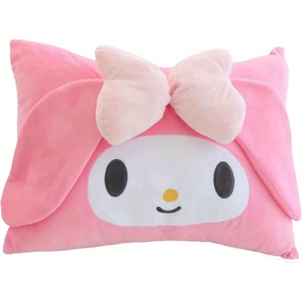 

Authorized Melody Kawaii Pillowcase, Made Of Cotton, Adorable Pillowcase, Cute Plush Pillowcase, Perfect For Dormitory/bedroom/living Room Decoration