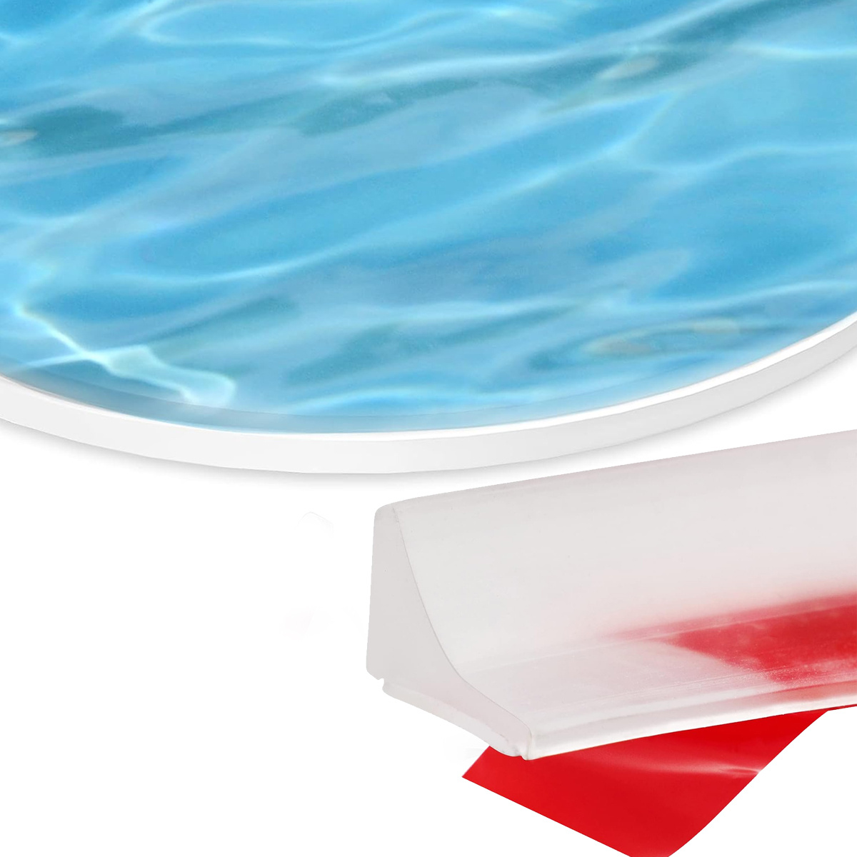 Self adhesive Silicone Bendable Water Retaining Strip - Temu