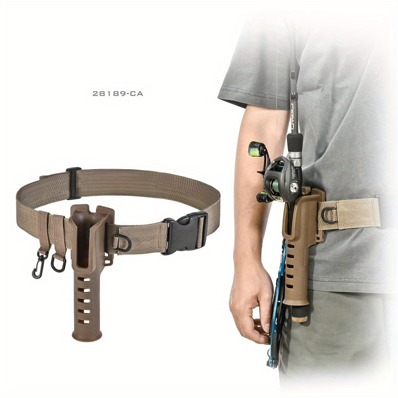 Adjustable Hands free Strap Portable Fishing Rod Belt - Temu