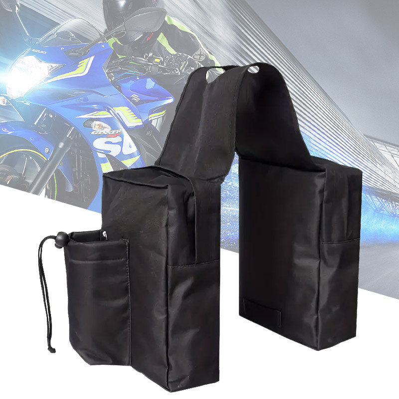 

Double Pocket 600d Oxford Cloth Motorcycle Dirt Bike Atv Bag Utv Bag Snowmobile Hanging Bag