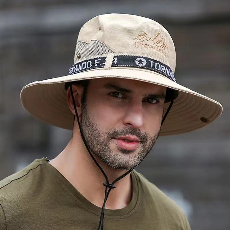 1pc Waterproof Wide Brimmed Sun Hat Perfect For Outdoor Fishing Camping And  Hiking Quick Drying Sun Shielding Breathable Hat Ideal Choice For A Gift -  Jewelry & Accessories - Temu