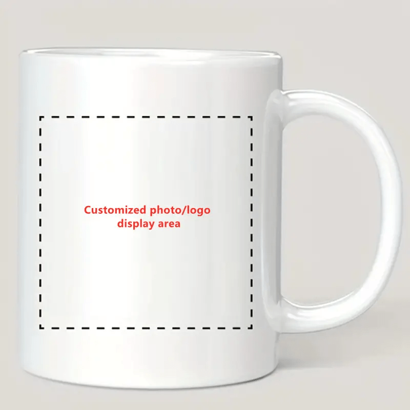 1pc Custom Mug, 11oz. Personalized Mug Picture, Text, Name - Gifts For Boyfriend, Girlfriend, Best Friend, Christmas Gifts, Personalized Mugs