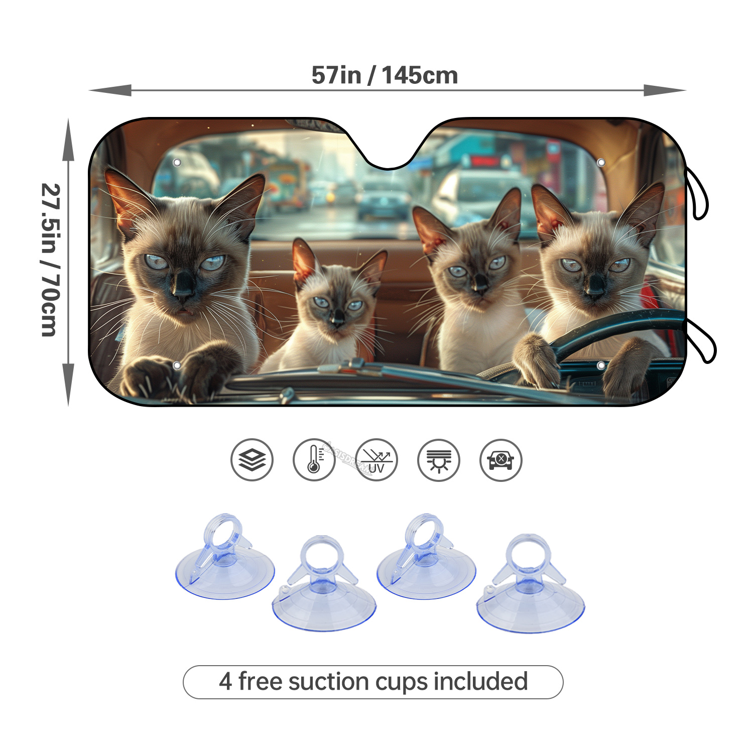 Siamese Cat Umbrella