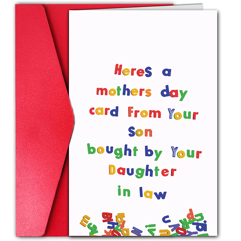 

1pc, Funny Day Card, Creative Text Card, Best Gift For Mom, Small Business Supplies, Thank You Cards, Birthday Gift, Cards, Unusual Items, Gift Cards