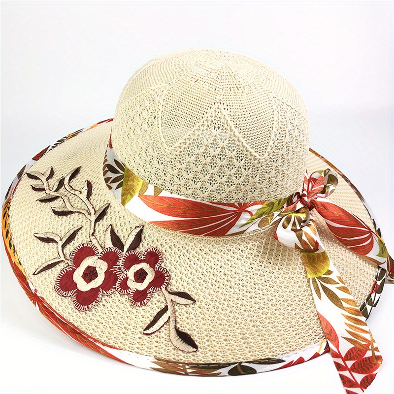 Wide-brimmed Sun Hat For Women, Perfect For , Shielding Against