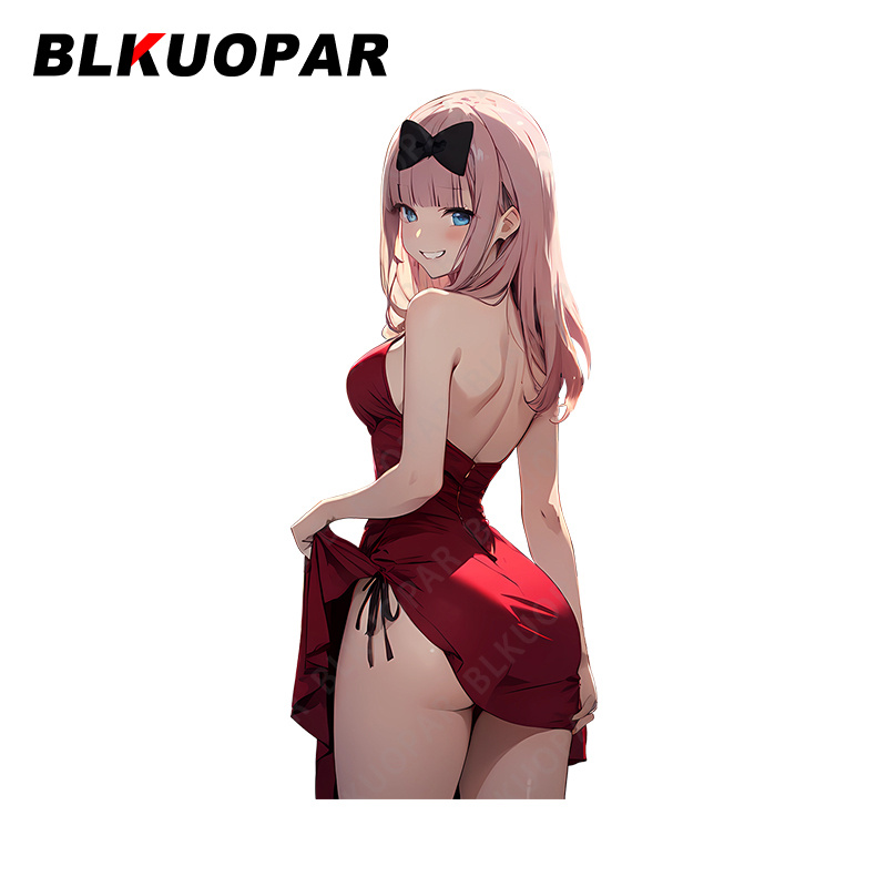 

5.1'' Anime Girl With Pink Hair - Waterproof Vinyl Decal For Cars, Motorcycles, Surfboards & Windows | , Easy-apply Sticker For Vehicle Exterior