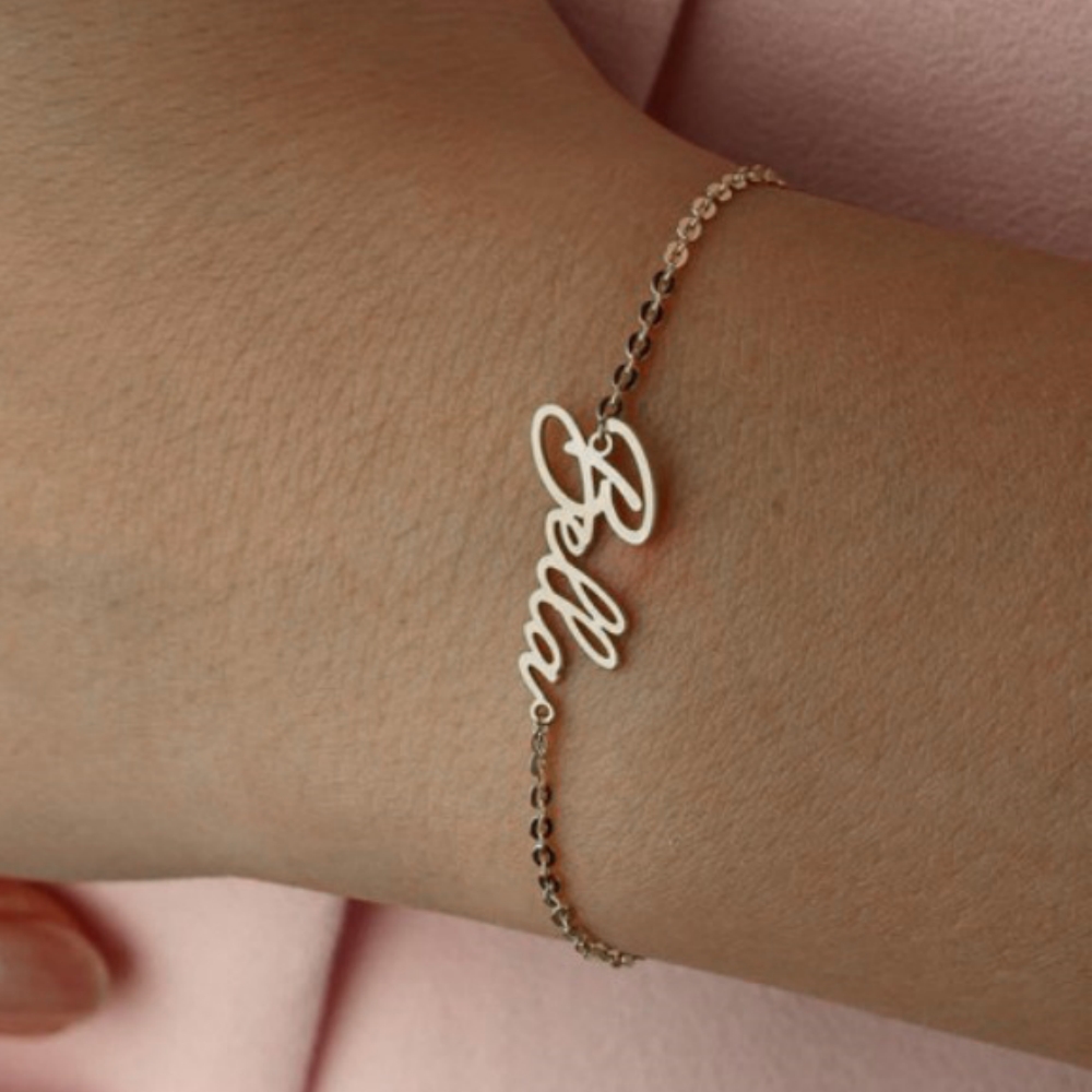 Plated Dainty Double Layer Heart Bracelet Stainless Steel - Temu