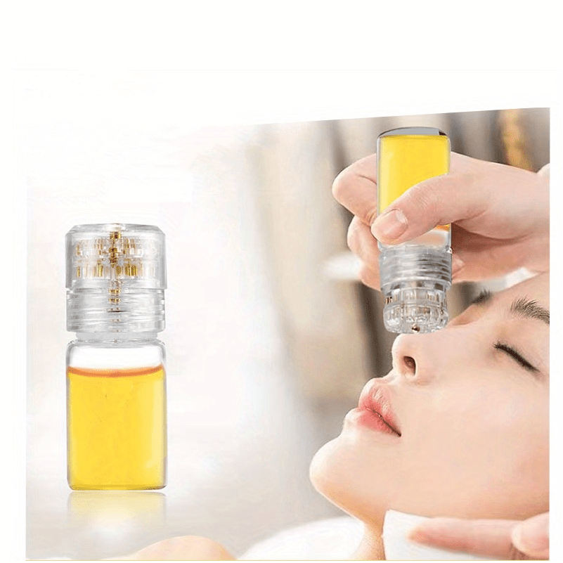 

Microneedle Stamp 0.25mm Reusable Needle 20 Derma Serum Micro Needle Stamp Facial Tools Bottle Derma Stamp Needles Skin Care Beauty Tool