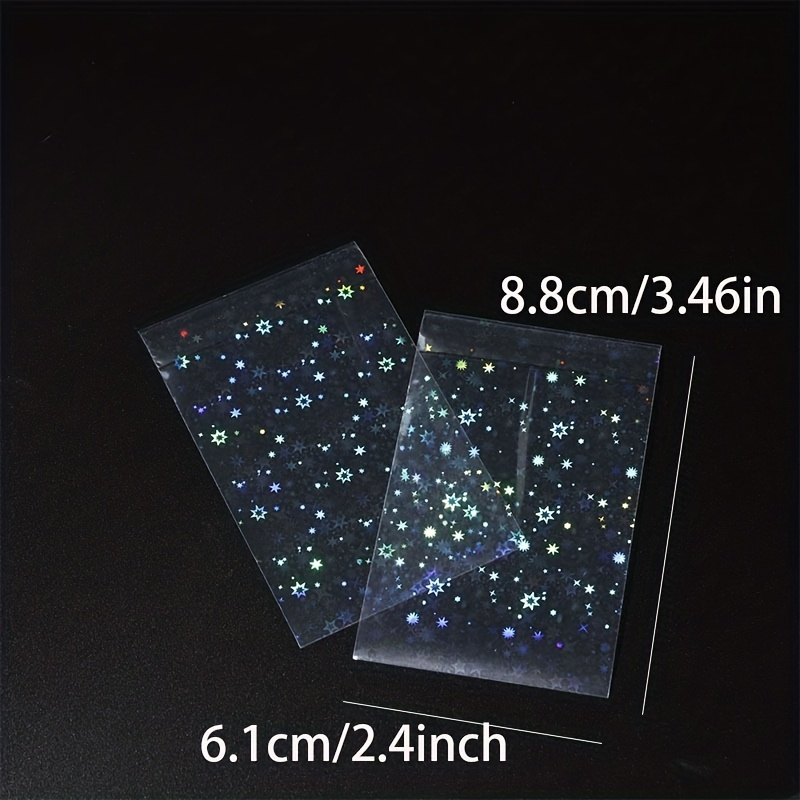 50pcs set holographic sleeve creative - Temu
