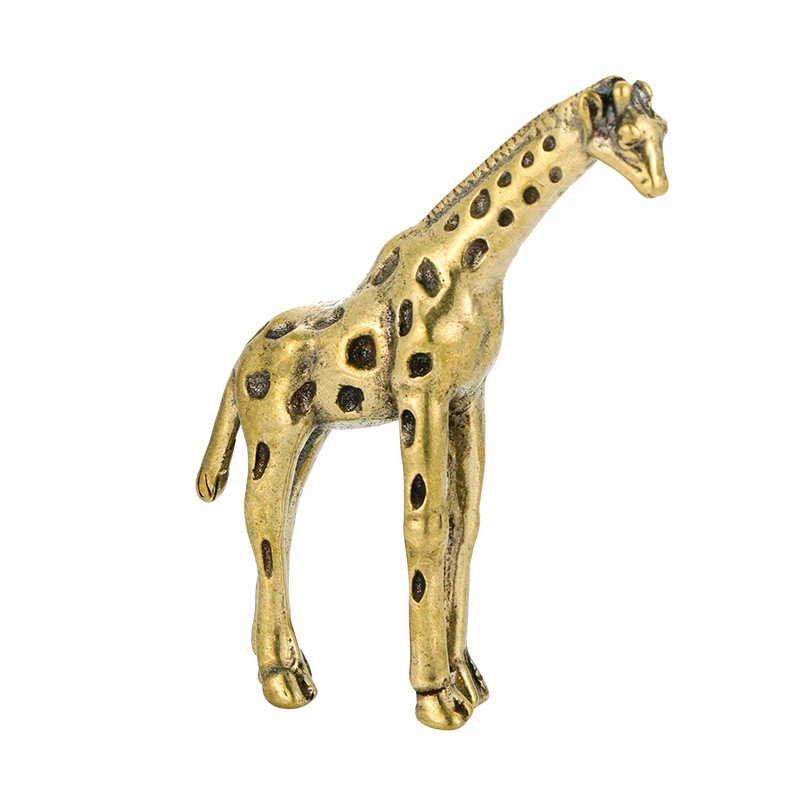 G Decor Ornamental Animal Heads Wildlife Bronze Gold Solid Resin