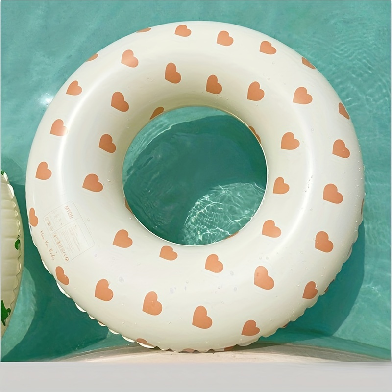 

Thickened Swimming Ring, Cute Cartoon Inflatable Baby Underarm Ring, Floating Ring, Summer Beach Pool Party Supplies