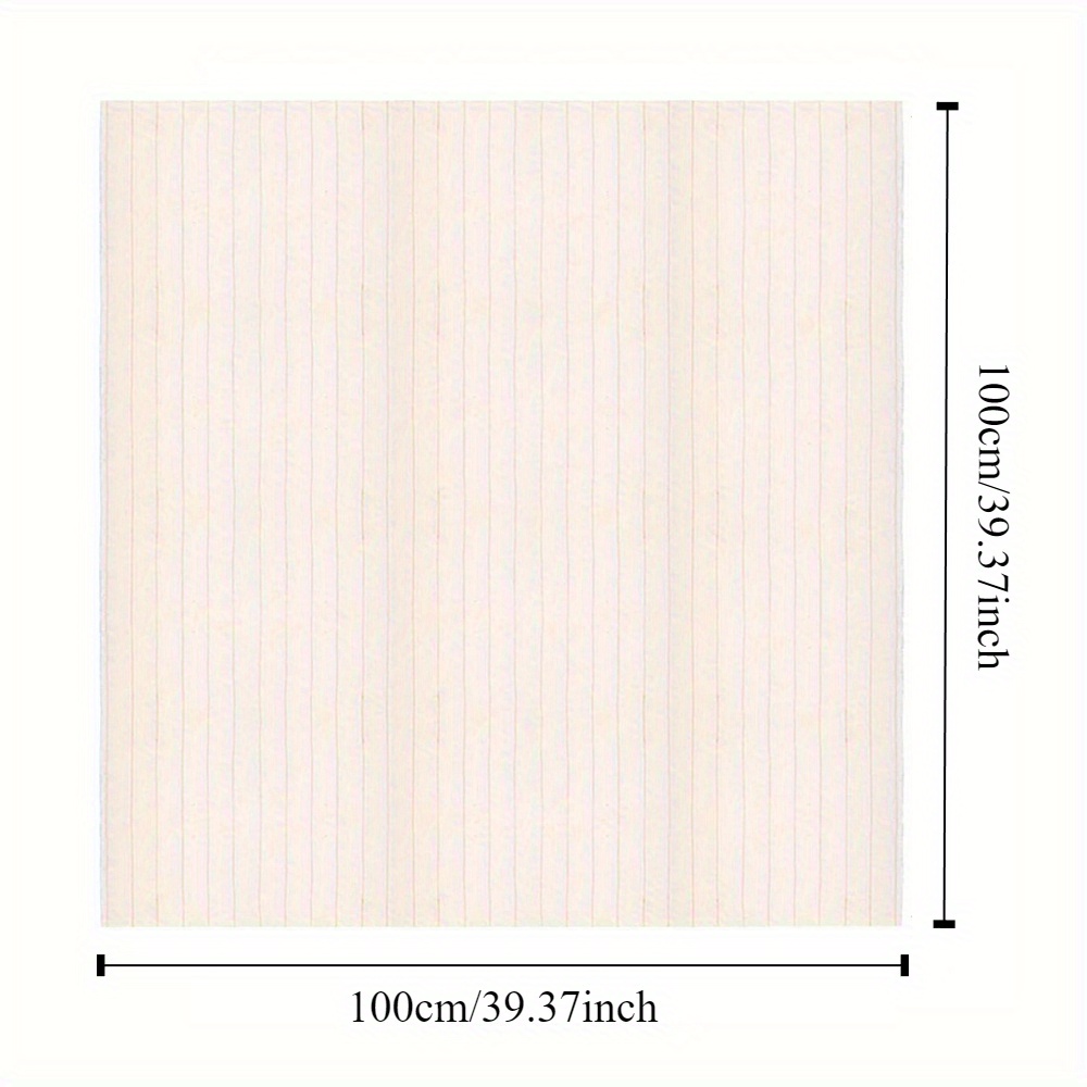 1pc Large Tufting Cloth For Punch Needle - Monks Cloth With Marked Lines, Needlework Fabric For Rug Tufting Gun