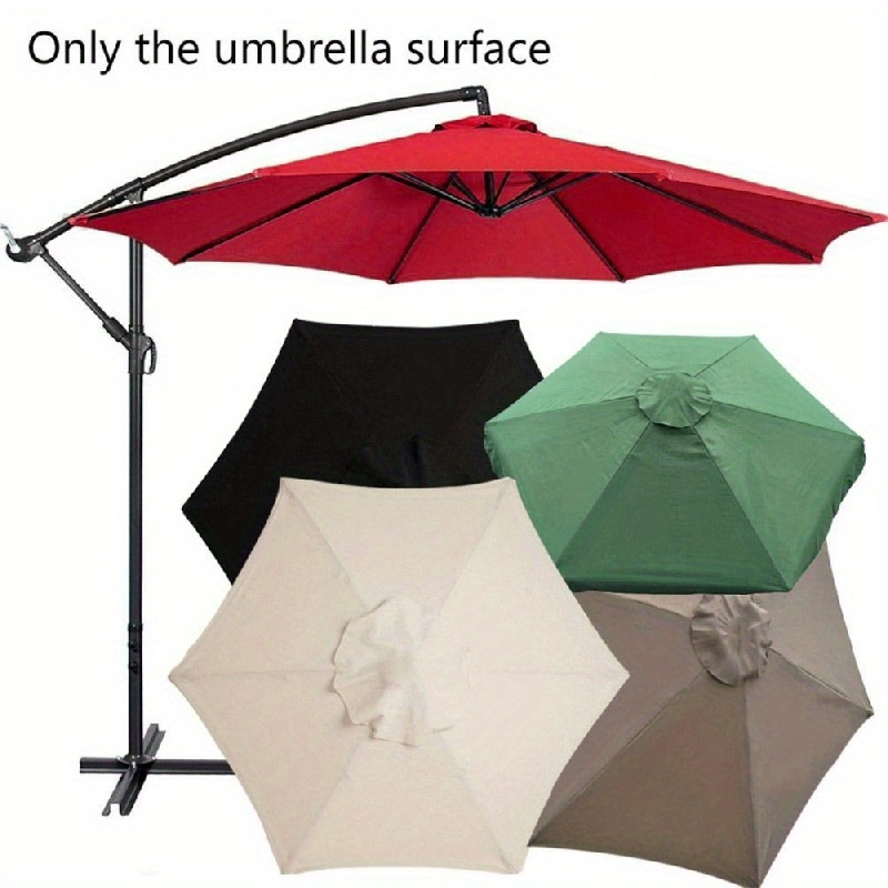 1pc Patio Umbrella Replacement Canopy Cover (200.0 Cm), Durable Sunshade  Fabric, Fits 6-arm Outdoor Umbrellas, Waterproof Protection, Home Garden  Accessories, Multiple Colors Available - Patio, Lawn & Garden - Temu United  Kingdom