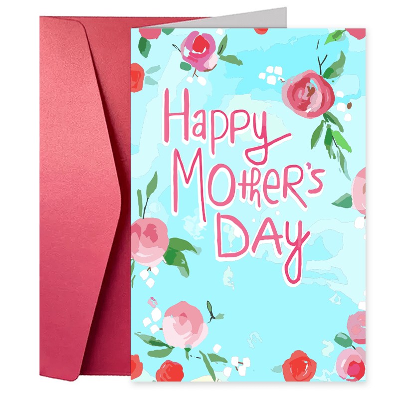 

1pc, Creative Mother's Day Greeting Card - Celebrating Mother's Day, A Special Day For Mothers - Dedicated To Mum, To Mom