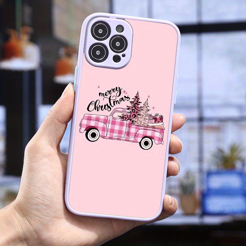 luxury shockproof christmas cart pattern phone case iphone Temu